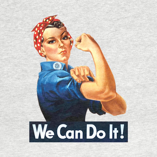 VINTAGE WE CAN DO IT Pop Art by BruceALMIGHTY Baker